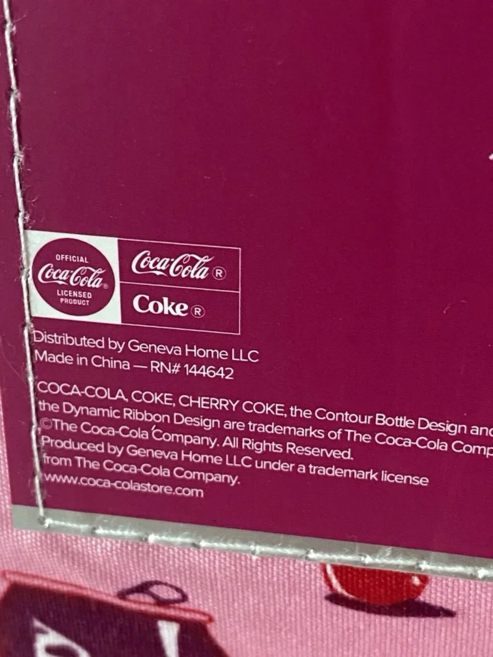 6 Piece Cherry Coke Outrageous Can QUEEN Size Sheet Set Bedding Pink Soft NEW